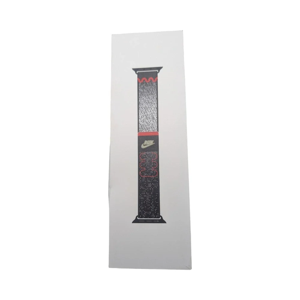 47-O Apple Watch 46mm Midnight Black Nike Sport Loop
